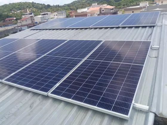 Instalação residencial de 4,25 kWp em Paulista